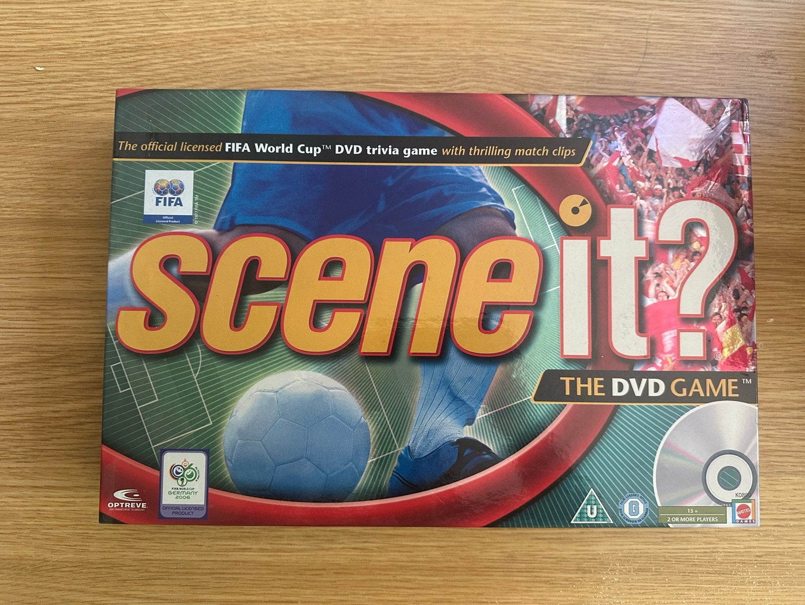 Scene It? FIFA World Cup DVD Trivia Game, Ophalen, Overige genres, 2 spelers, Zo goed als nieuw