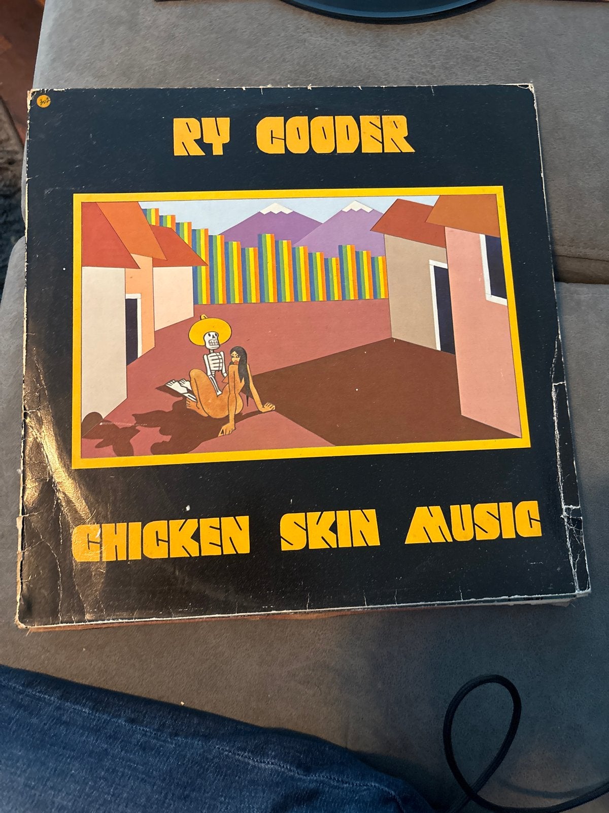 Ry Cooder - Chicken Skin Music LP (1976), LP, Gebruikt, Originele persing, Ophalen of Verzenden