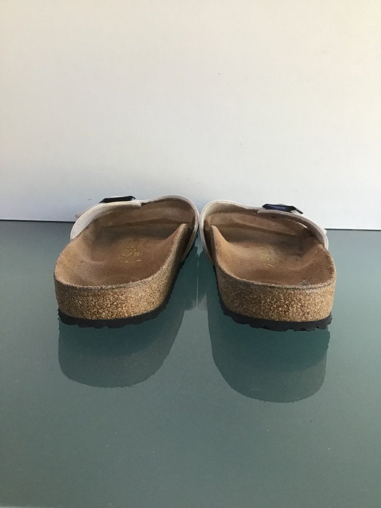 Birkenstock Madrid 43 | wit | Nieuw | Gratis verzenden, Slippers, Verzenden, Wit, Nieuw