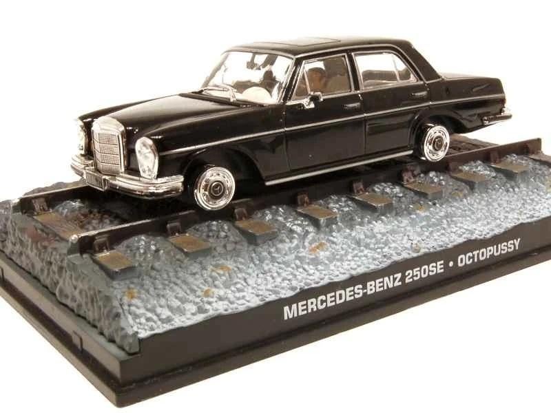 Mercedes-Benz 250SE James Bond 007 #23., Hobby en Vrije tijd, Modelauto's | 1:43, Ophalen of Verzenden, Zo goed als nieuw, Auto