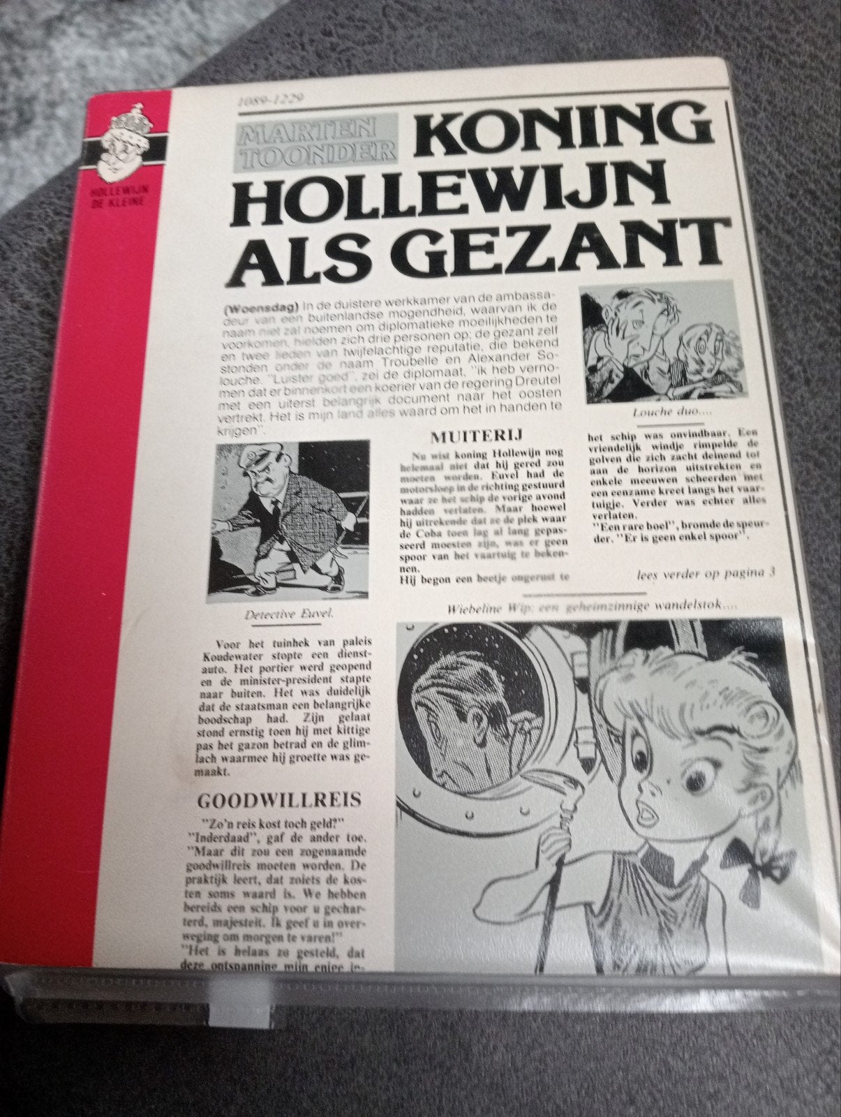 Marten Toonder - Koning Hollewijn als Gezant, Boeken, Stripboeken, Ophalen of Verzenden