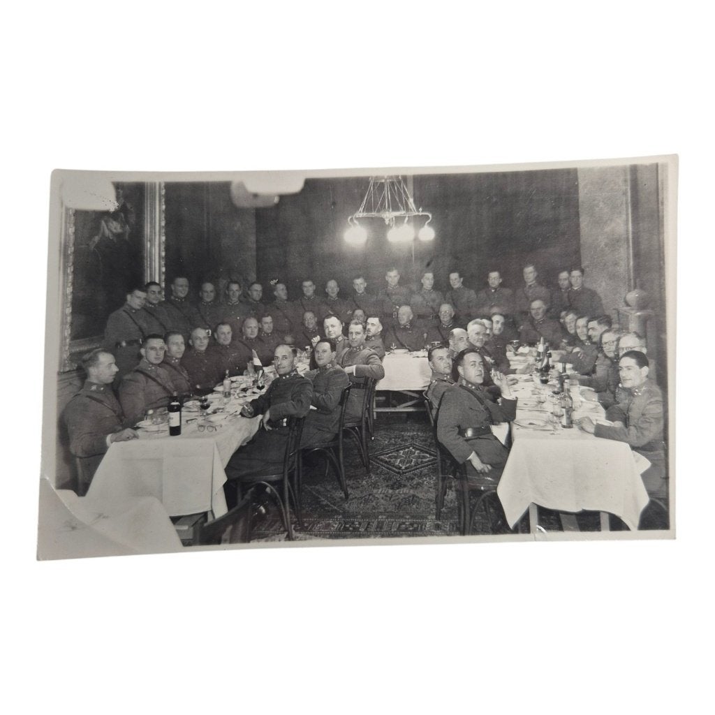 Nederlandse foto officieren diner, Verzamelen, -, -, Overige typen, Ophalen of Verzenden