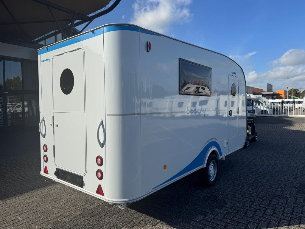 Hobby Beachy 450 2026 Nieuw actieprijs ! 2300 euro korting, Standaardzit, Hobby, Bedrijf, 750 - 1000 kg