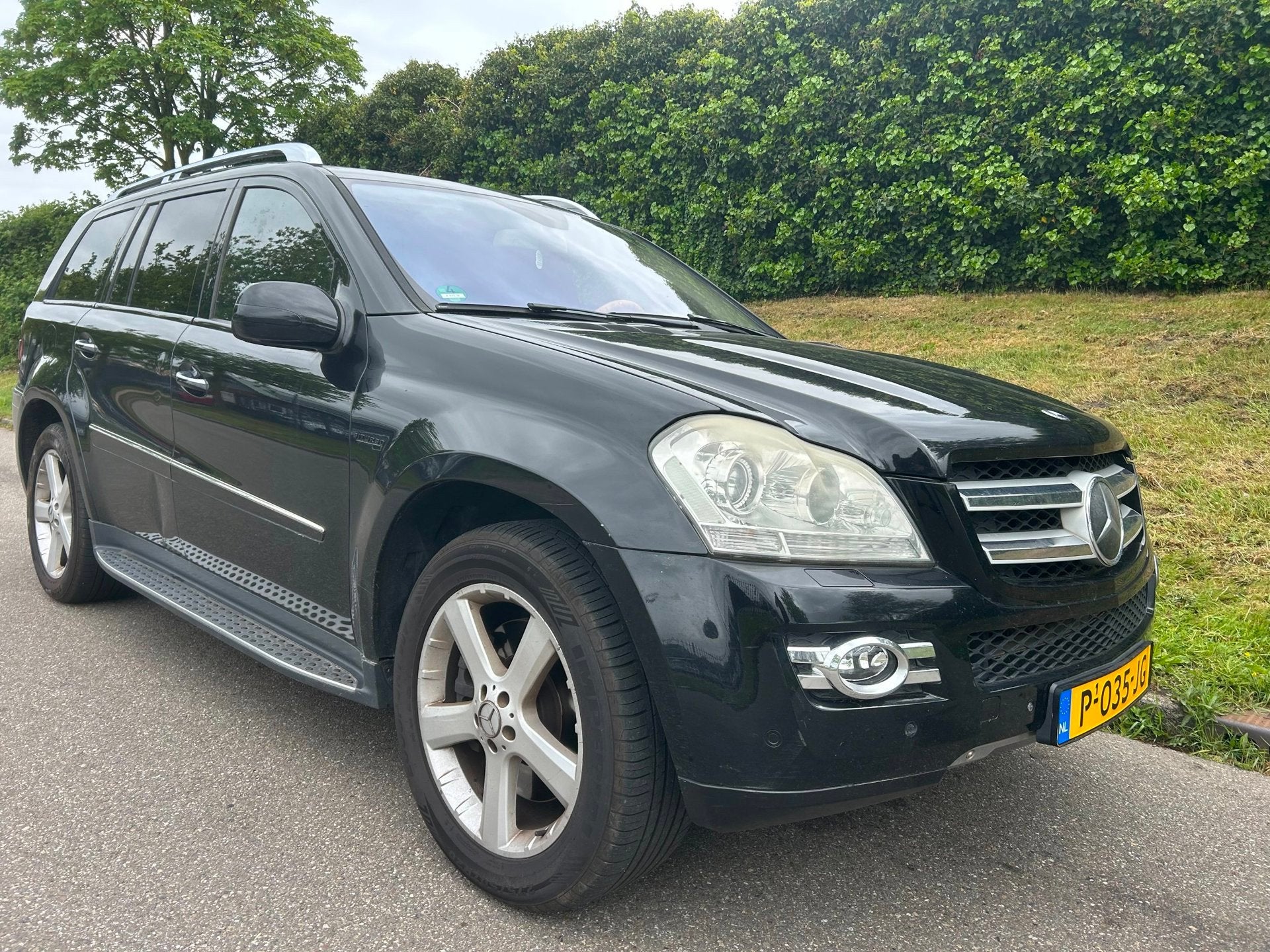 Mercedes-Benz GL-klasse 420 CDI V8 biturbo 4-Matic - 7 perso, Auto's, Automaat, Automatische klimaatregeling, Zwart, Leder
