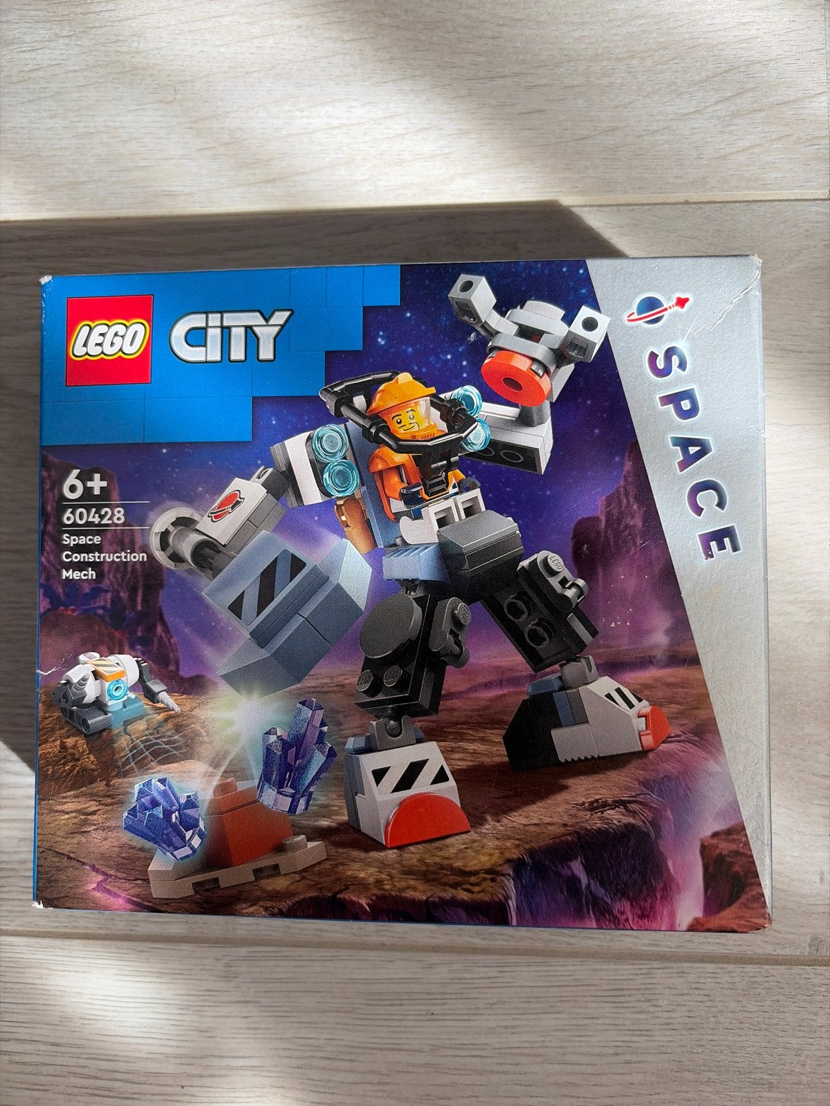 LEGO City Space Construction Mech 60428 - Nieuw in doos, Lego, City, Denemarken, Nieuw