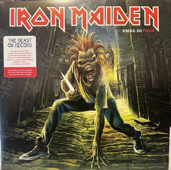 Iron Maiden Live 1980 2lp Saxon Tygers of pan Tang Metallica, Originele persing, Verzenden, Zo goed als nieuw, 12 inch