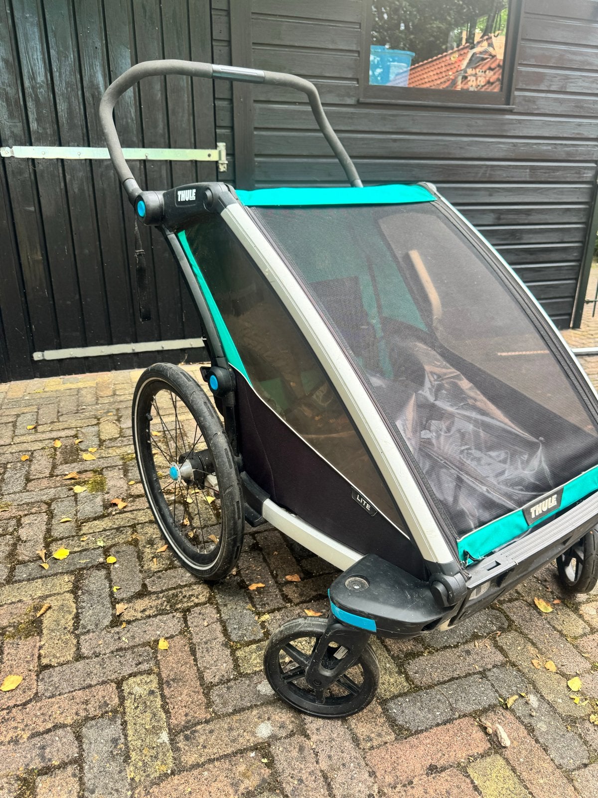 Thule Chariot Lite 2-persoons fietskar, Fietsen en Brommers, Ophalen, Gebruikt, Kinderkar, 40 tot 60 kg