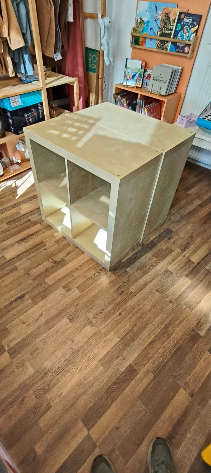 2x IKEA Kallax 2x2 met gebruikssporen, Ophalen of Verzenden