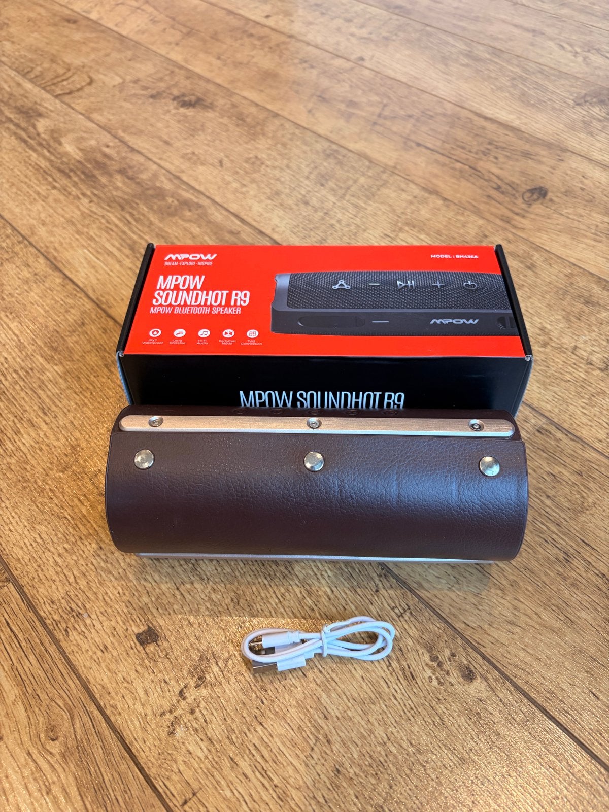 NIEUW– Mpow Soundhot R9 Bluetooth Speaker – compleet in doos, Overige merken, Nieuw, Ophalen of Verzenden, Draagbare speaker