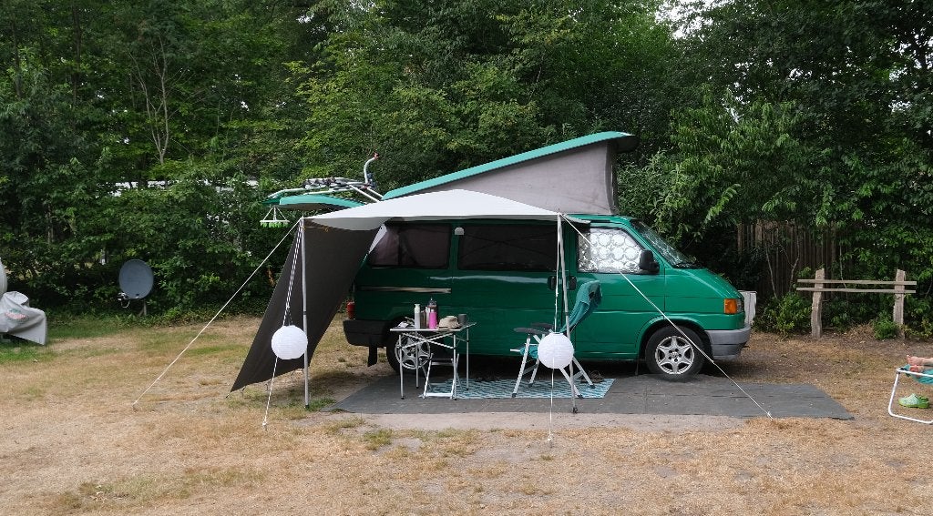 Volkswagen T4 camper bus Westfalia (motor 135.000 km), Caravans en Kamperen, Campers, Volkswagen, Particulier, Luifel, 4 tot 5 meter