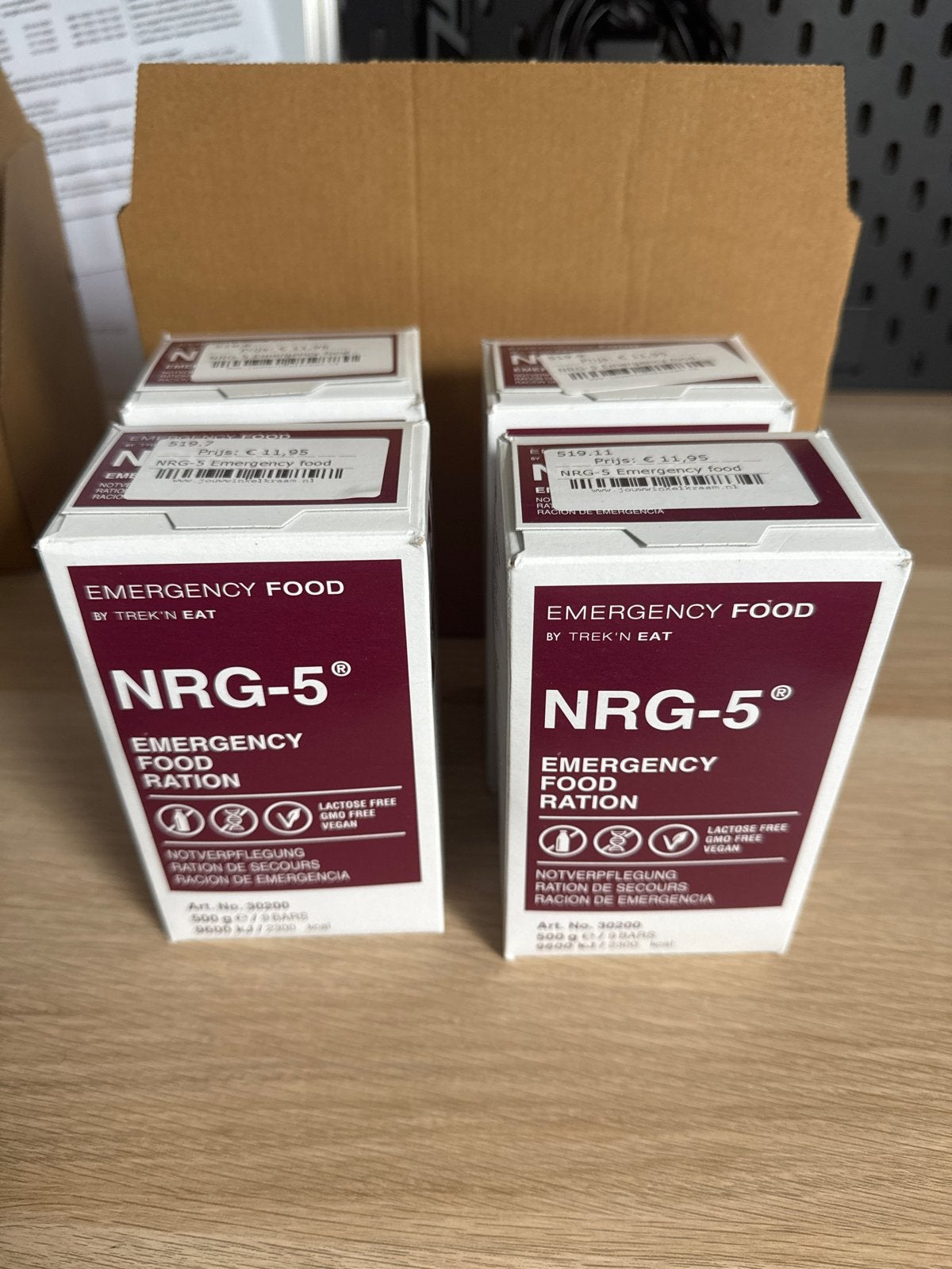 NRG-5 emercency food ration noodpakket, Diversen, Levensmiddelen, Ophalen