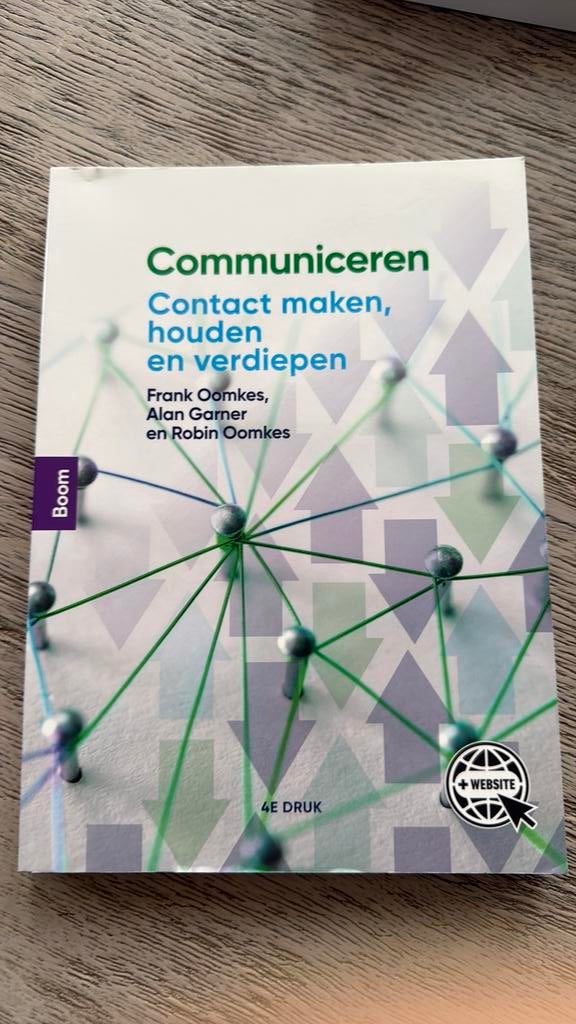 Frank Oomkes - Communiceren, Boeken, Frank Oomkes; Alan Garner; Robin Oomkes, Zo goed als nieuw, Alpha, HBO