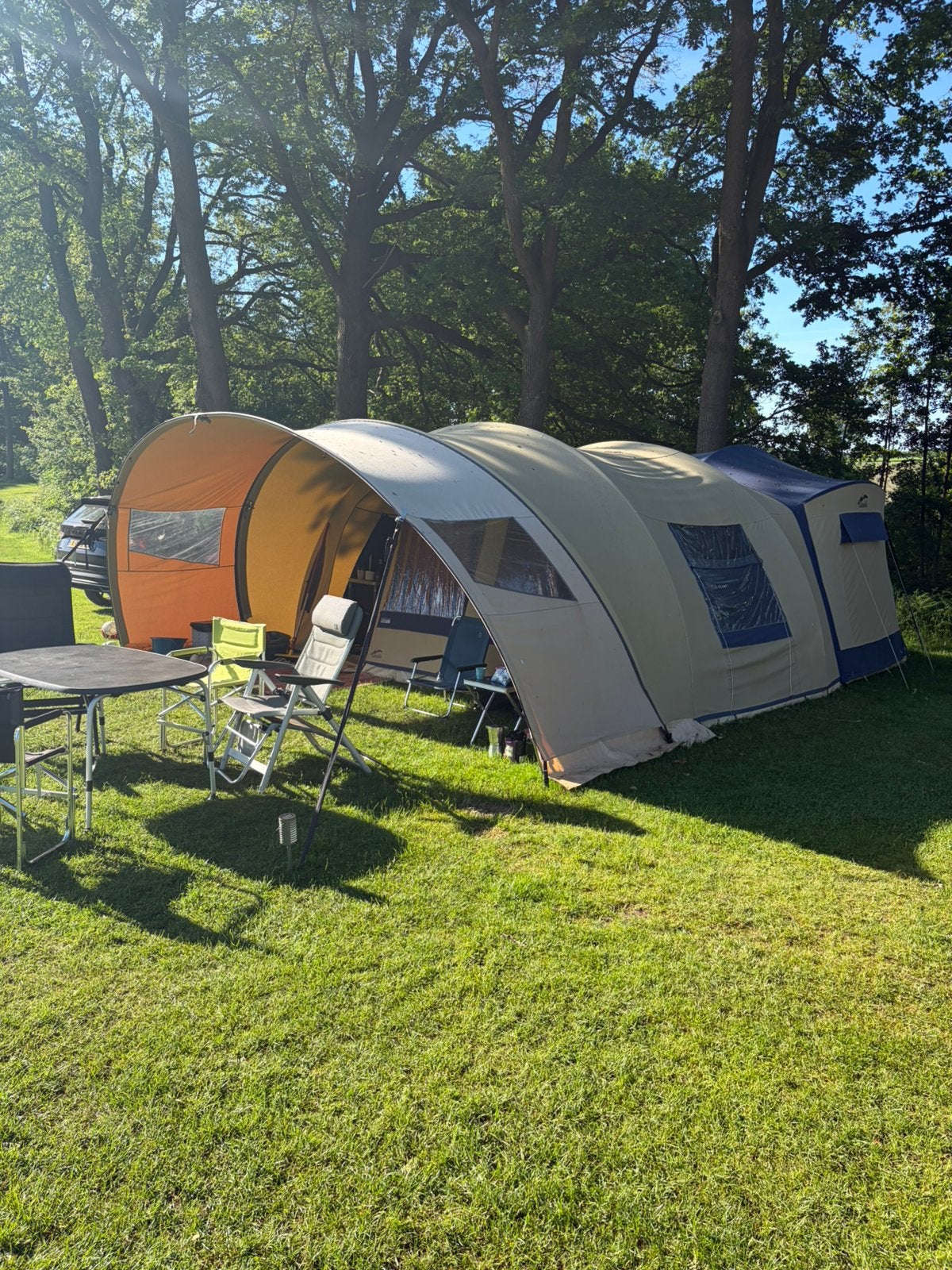 Cabanon columbia vouwwagen voor 6 tot 8 personen, Ophalen, Zo goed als nieuw
