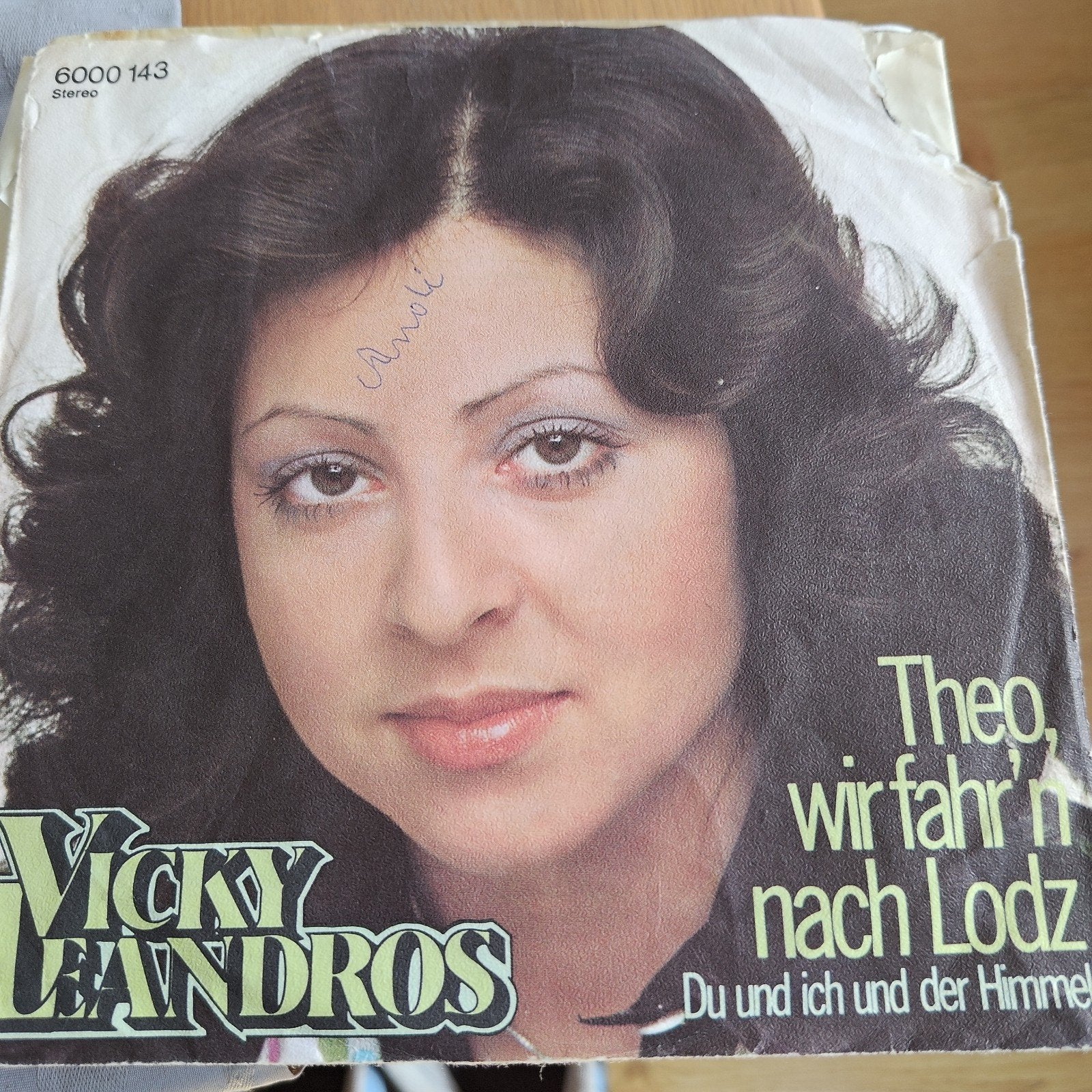 Vicky Leandros - Theo, wir fahr'n nach Lodz (Single), Gebruikt, 7 inch, EP, Schlager
