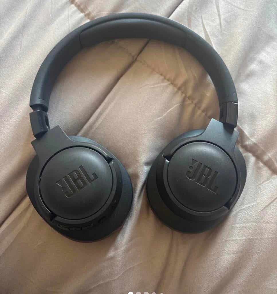 JBL koptelefoon met hoes en kabels, Ophalen of Verzenden, Gebruikt, Overige merken, Draadloos