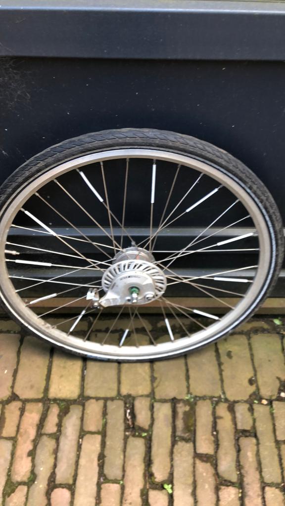 Achterwiel 28 inch nexus naaf 8 versnellingen, Fietsen en Brommers, Ophalen, Band