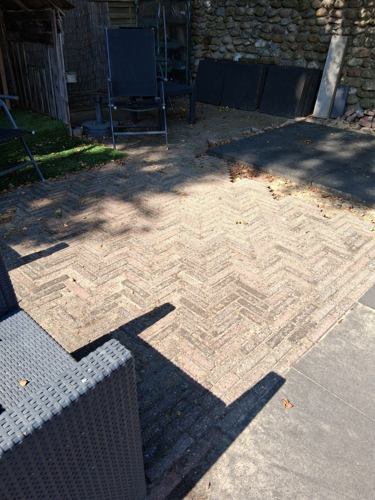 30 m2 Waaltjes, Tuin en Terras, Ophalen, Overige materialen, Gebruikt, Klinkers