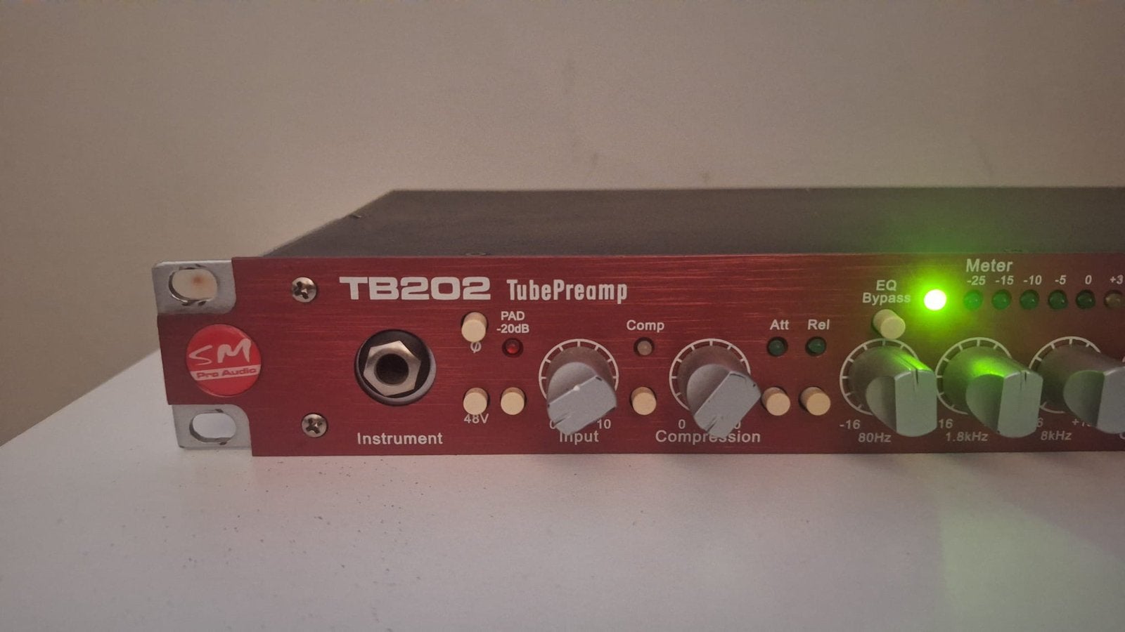 SM Pro Audio TB202 buizen preamp, Ophalen, Zo goed als nieuw