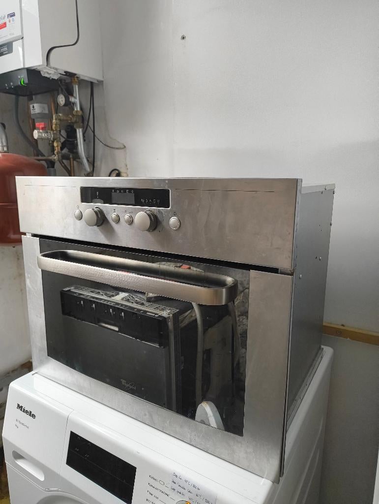 Combimagnetron Whirlpool AMW 520/IX, Ophalen, Combimagnetron, Gebruikt, Hete lucht