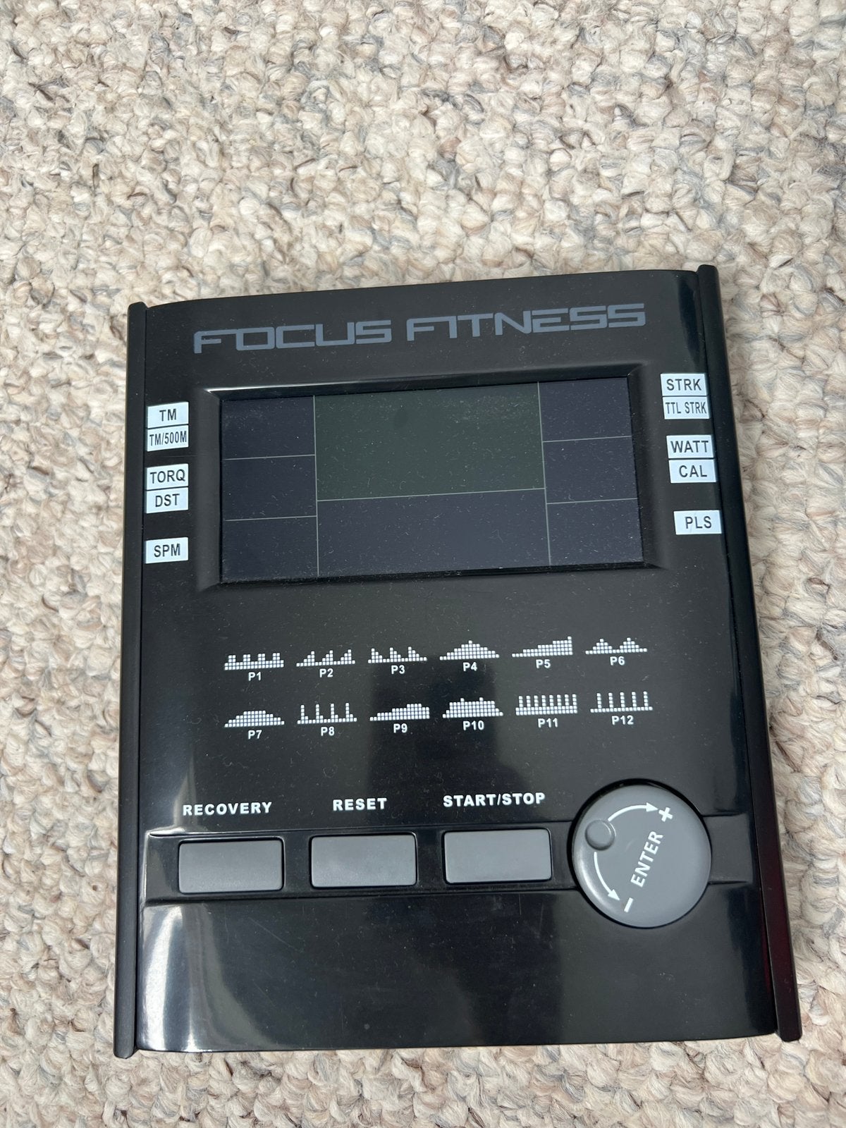 Display focus fitness roeitrainer, onderdelen, Sport en Fitness, Ophalen of Verzenden, Gebruikt, Benen, Roeitrainer