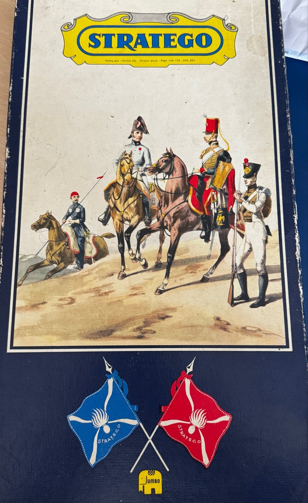 Stratego Bordspel - Klassieke Editie van Jumbo, Hobby en Vrije tijd, Een of twee spelers, Ophalen, Gebruikt