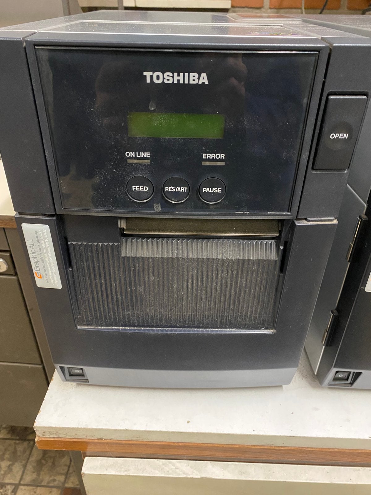 Toshiba Printer B-SA4TM, Computers en Software, Printers, Ophalen, Gebruikt, Printer