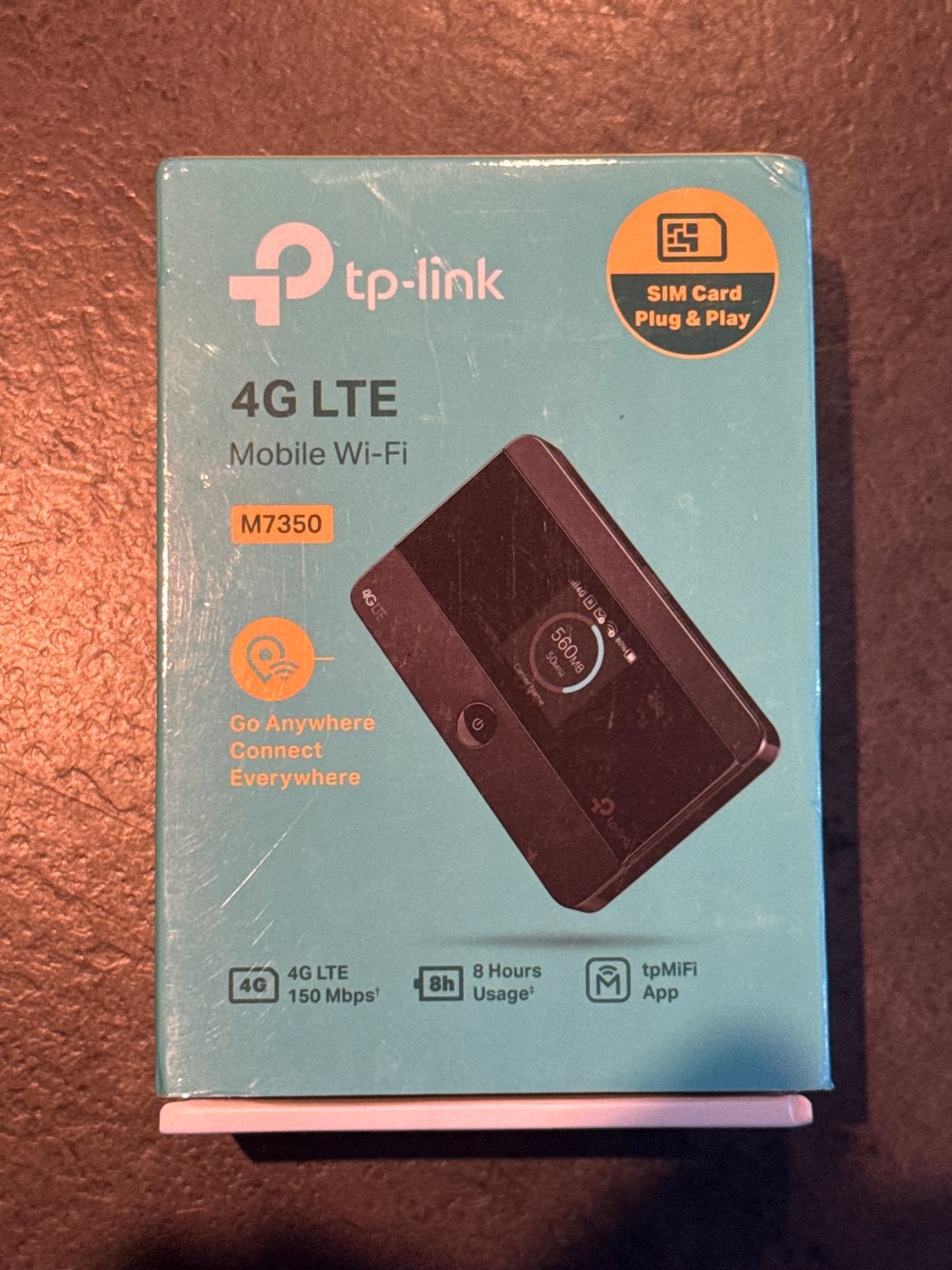 TP-Link M7350 4G LTE Mobiele Wi-Fi Router (Mifi), Ophalen of Verzenden, Zo goed als nieuw