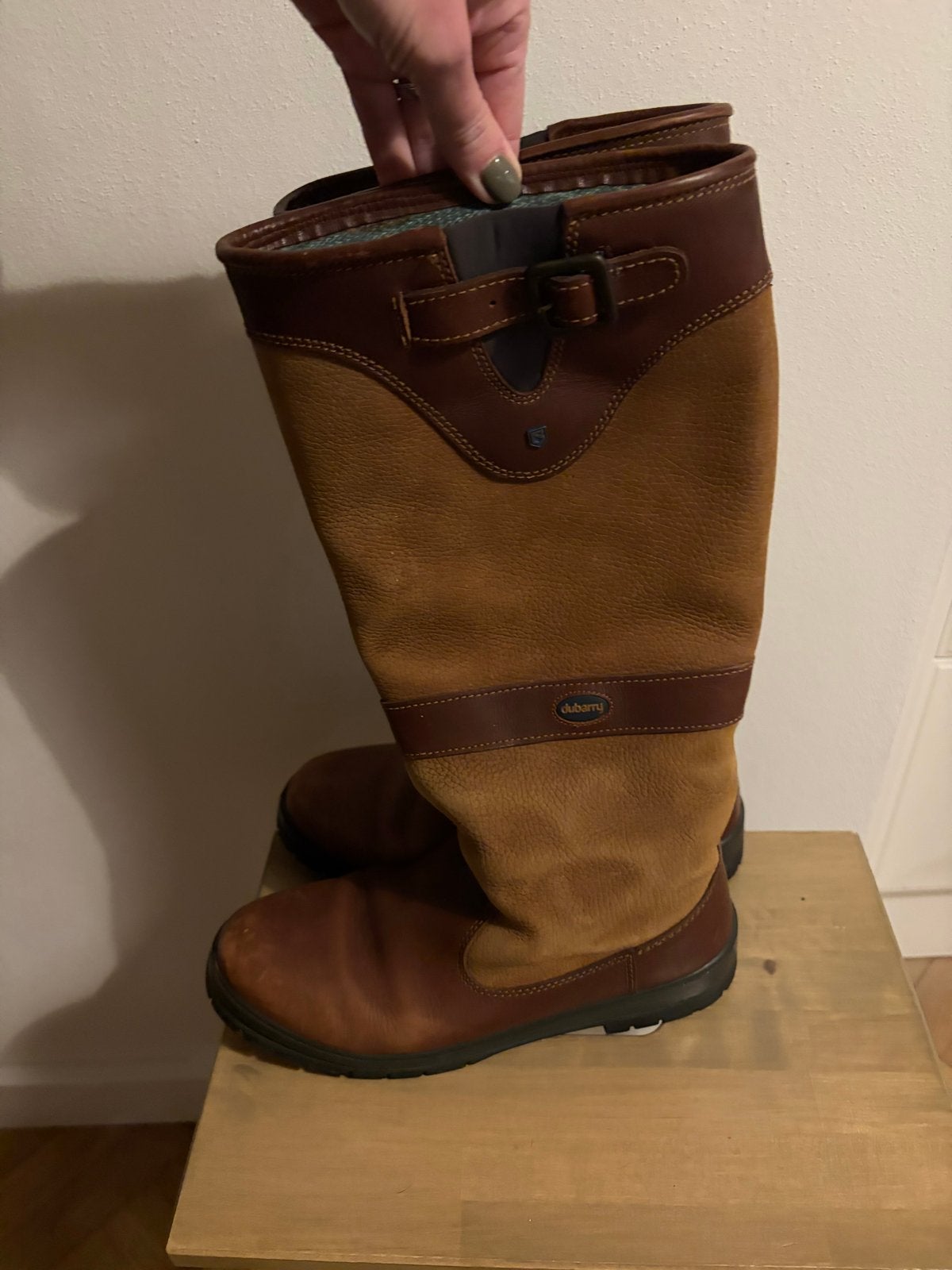 Dubarry Gore-Tex hoge laarzen, maat 40, Ophalen of Verzenden, Gedragen, Bruin, Hoge laarzen