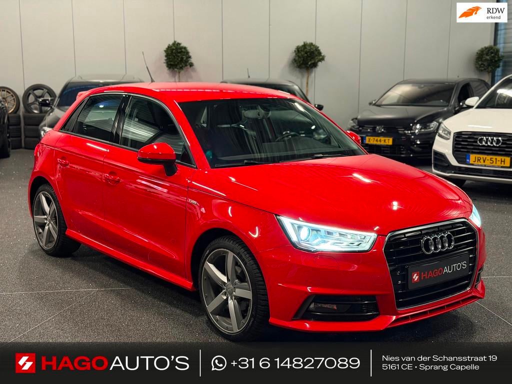 Audi A1 Sportback 1.0 TFSI S-LINE/LED/NAVI/CRUISE/PDC/CLIMAT, Voorwielaandrijving, Stof, 82 pk, 23 km/l