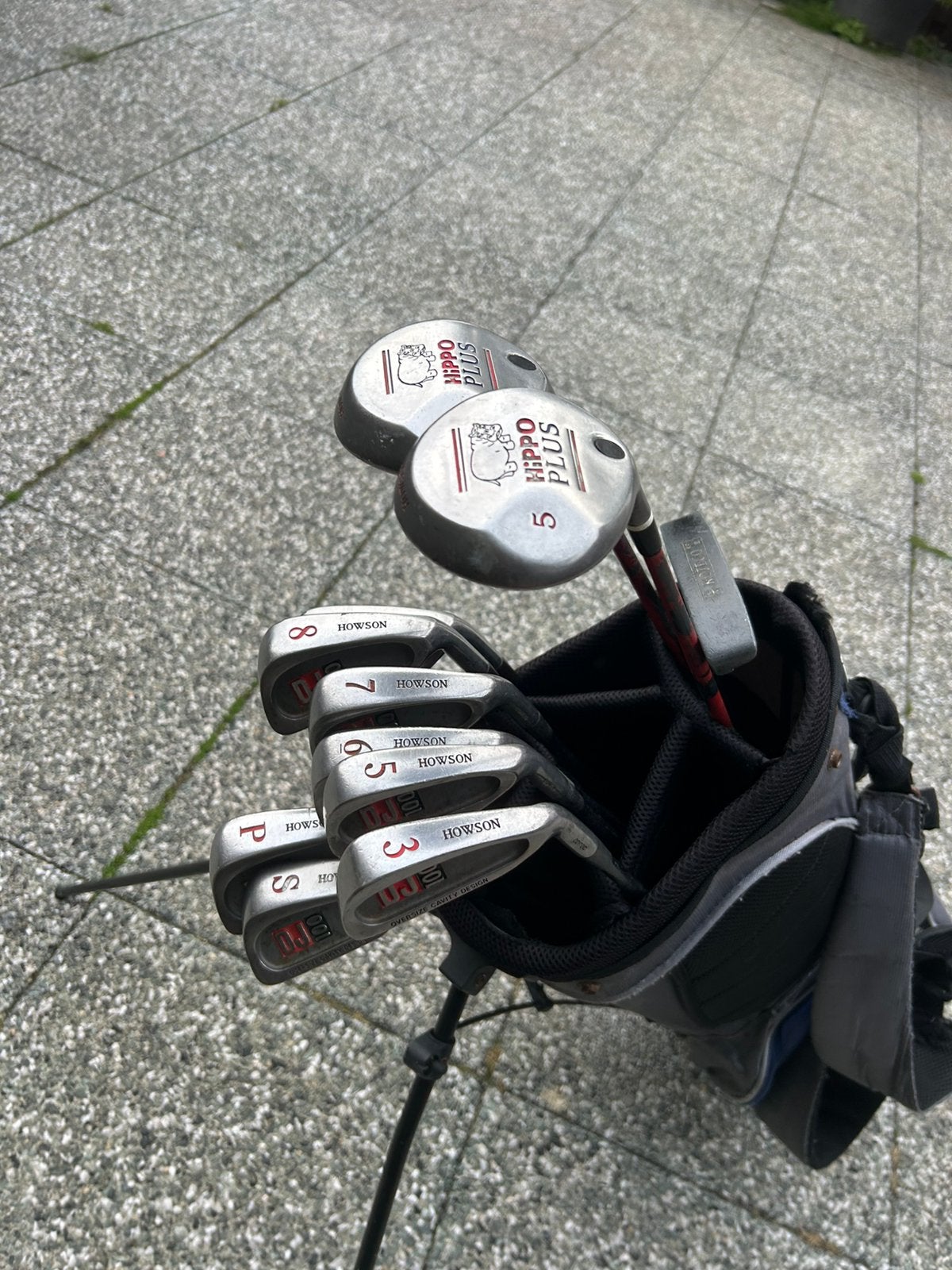 Complete golfset met standtas 0,5 inch min, Sport en Fitness, Ophalen, Gebruikt, Set, Overige merken