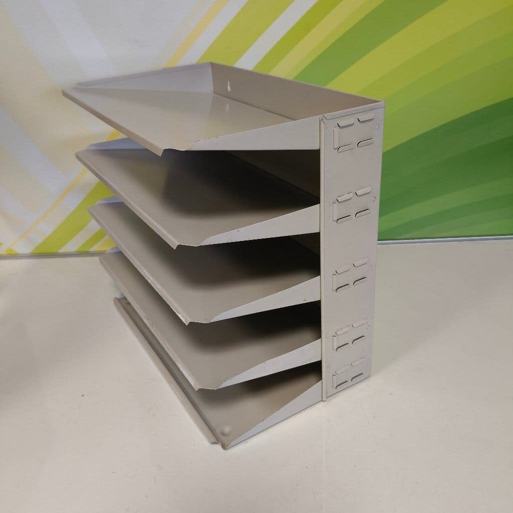 Brievenstandaard / Postbakje Retro  beige, Ophalen, Gebruikt