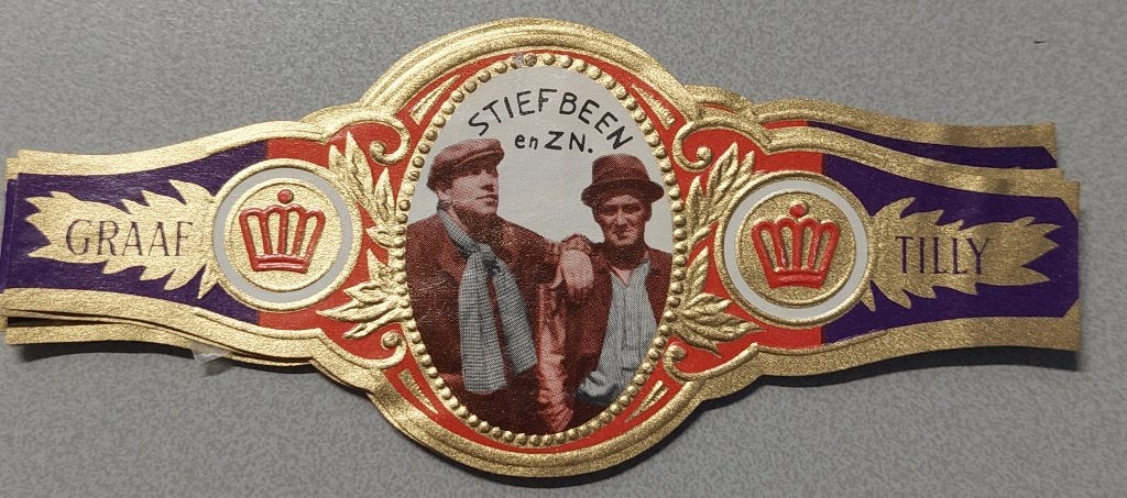 Sigarenbandjes, Verzamelen, Rookartikelen, Aanstekers en Luciferdoosjes, Ophalen of Verzenden, Gebruikt, Sigarenbandjes