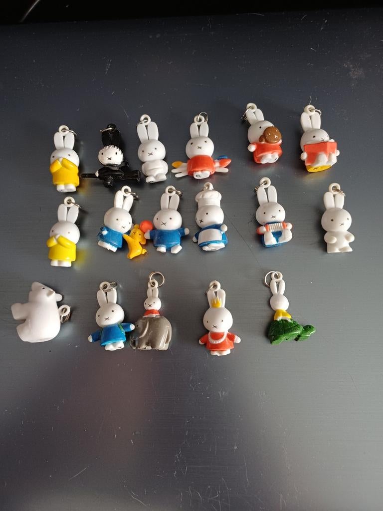 Miffy Nijntje sleutelhangers/bedels - diverse uitvoeringen, Verzamelen, Ophalen of Verzenden, Gebruikt