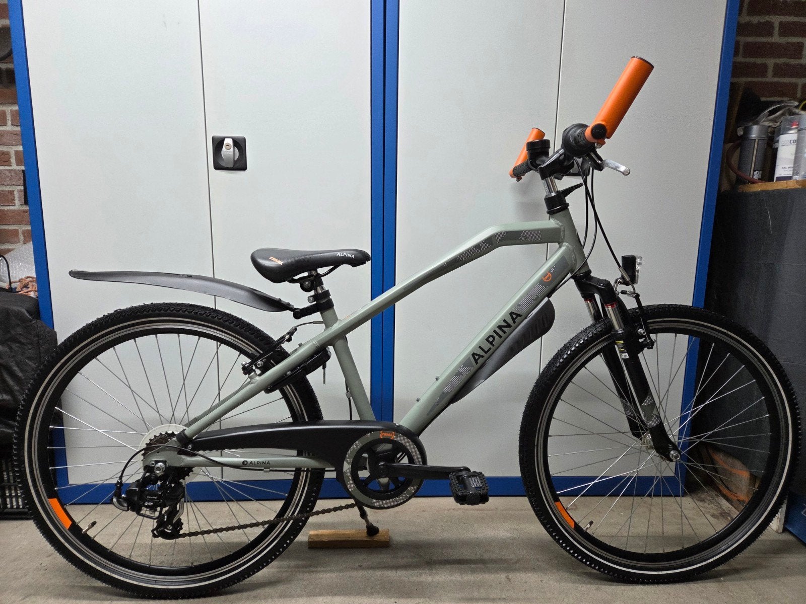ALPINA Trial 26inch 7V jongensfiets In Zeer Nette Staat.!!!, Velgrem, Batavus Snake Alpina Trial Yabber cube bulls loekie sparta