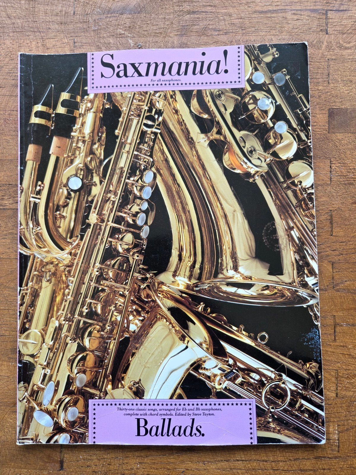 Saxmania! Ballads - Bladmuziek voor Saxofoon, Gebruikt, Saxofoon, Ophalen of Verzenden, Thema