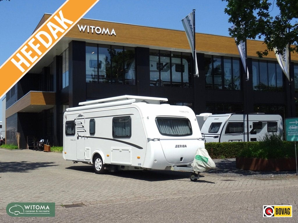 Eriba Feeling 470 SALE Mover + thule luifel, Standaardzit, Bedrijf, Tot en met 3, Overige typen