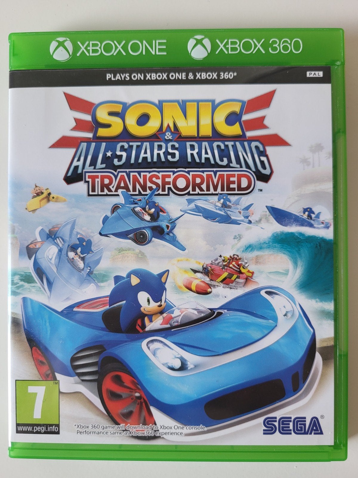 Sonic & All-Stars Racing Transformed - Xbox One/360, Racen en Vliegen, Ophalen of Verzenden, Zo goed als nieuw, 3 spelers of meer