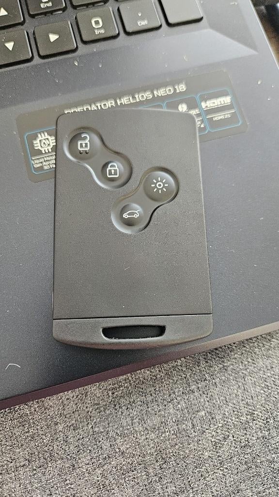 Renault Clio keycard origineel (2018) – in nieuwe staat, Auto diversen, Auto-accessoires, Nieuw, Ophalen of Verzenden