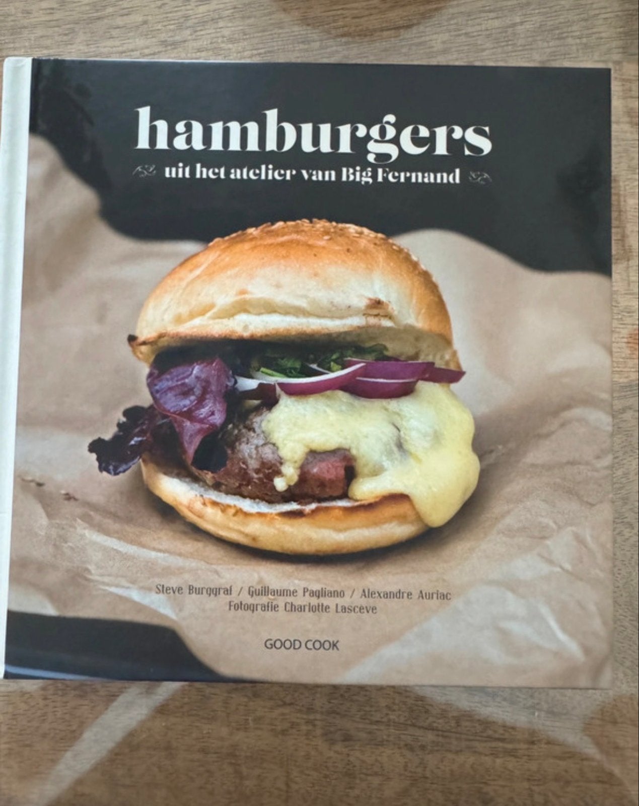 Hamburgers uit het atelier van Big Fernand kookboek, Verzenden, Zo goed als nieuw, Overige gebieden, Hoofdgerechten