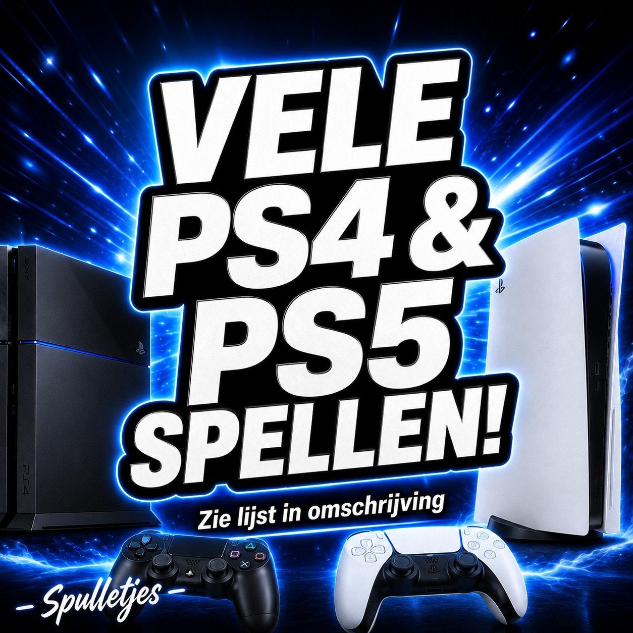 Vele PS4 & PS5 Spellen - Zie Volledig Lijst, Ophalen of Verzenden