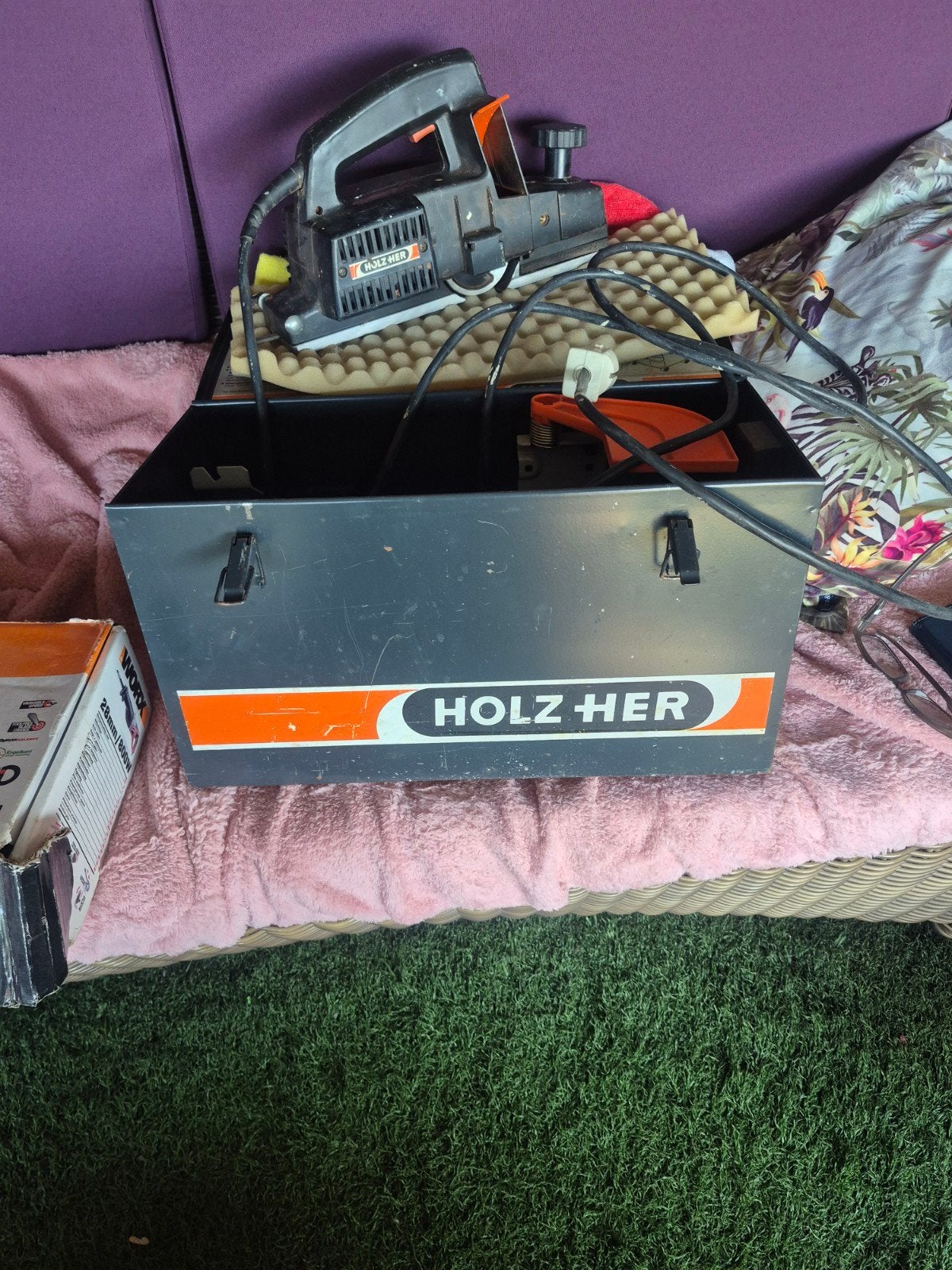 Holz-Her elektrische schaafmachine - Nieuwe mesjes nodig, Ophalen of Verzenden, Gebruikt, Elektrisch