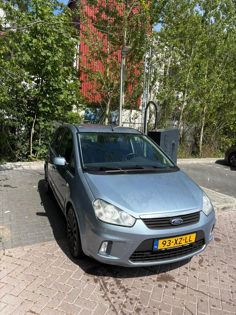 Ford C-Max 2.0 107KW Powershift 2007 Blauw, Auto's, 145 pk, 4 cilinders, Blauw, Origineel Nederlands