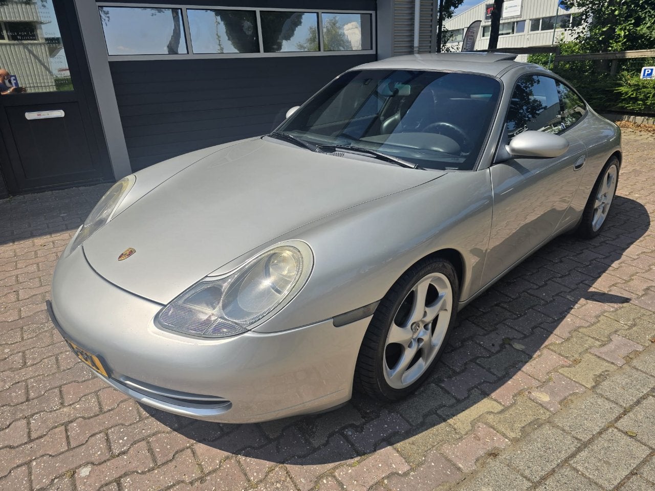 Porsche 911 COUPE CARRERA (996) 3.4 Orginele Turbo stoelen, 4 stoelen, Automatische klimaatregeling, Zilver of Grijs, Coupé