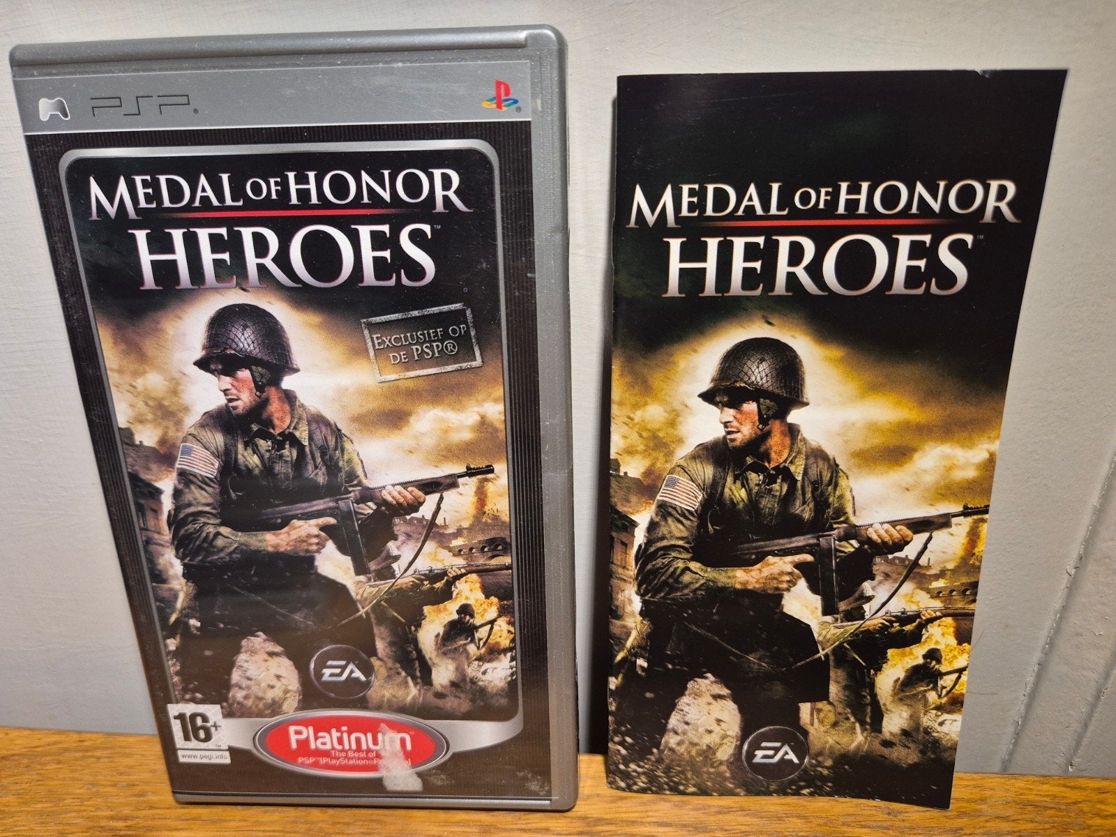 Medal of Honor Heroes PSP, Avontuur en Actie, Vanaf 18 jaar, 1 speler, Ophalen of Verzenden