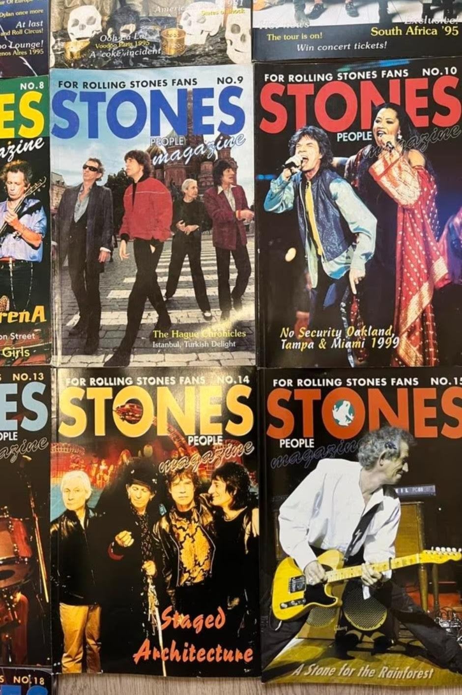 ROLLING STONES MAGAZINES, Ophalen of Verzenden, Gelezen, Artiest