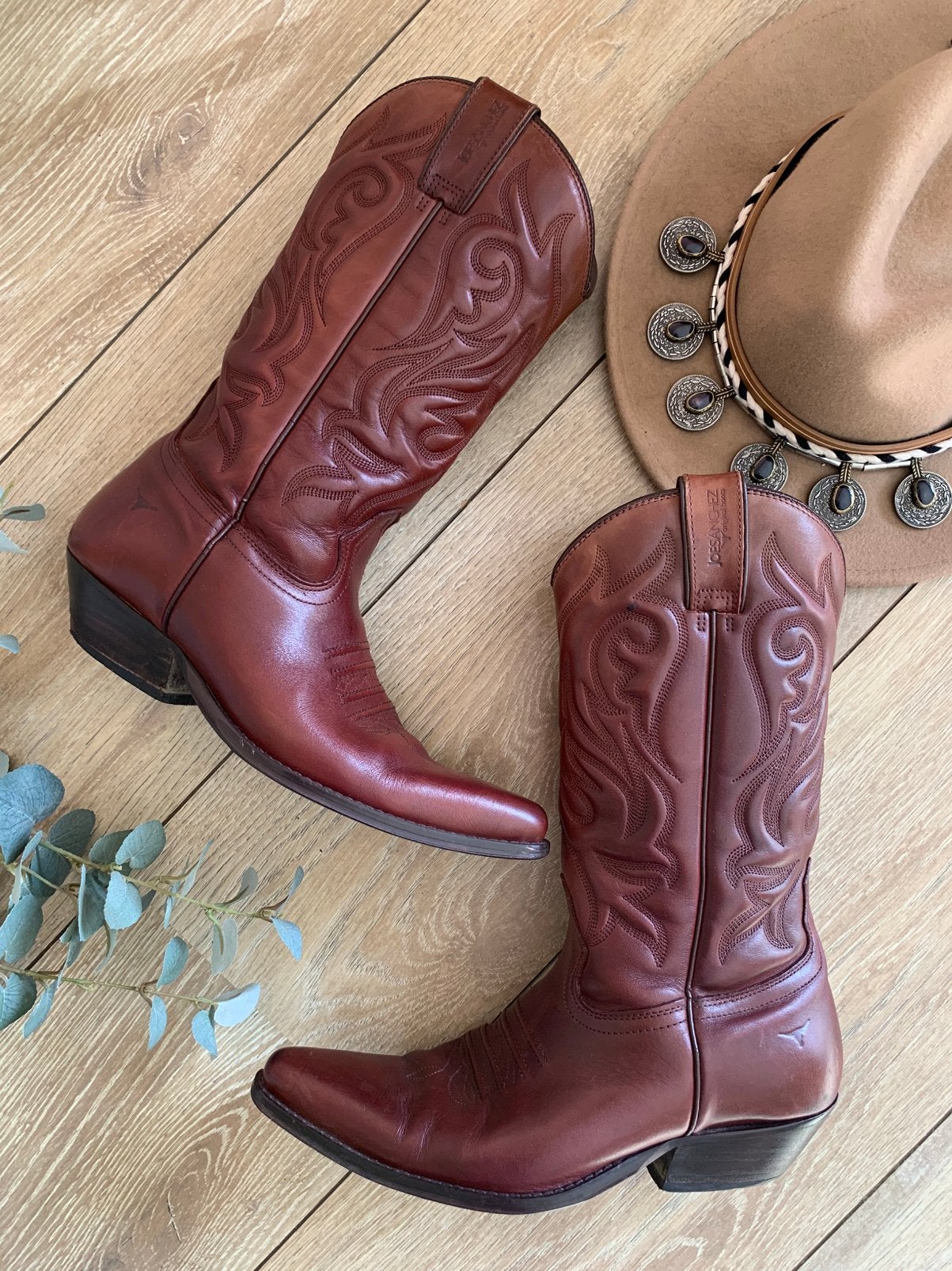 Joe Sanchez cowboylaarzen 41 western boots, Hoge laarzen, -, Ophalen of Verzenden, Zo goed als nieuw