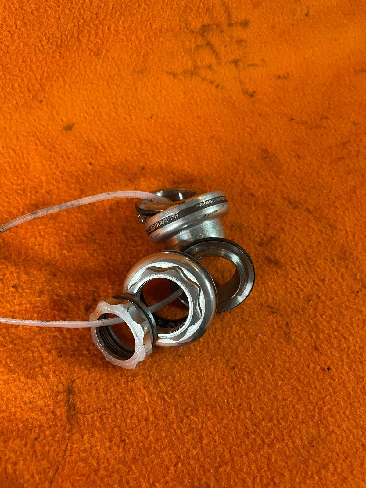 Shimano 600 Balhoofdset - racefiets, Gebruikt, Verzenden, Overige typen, Staal