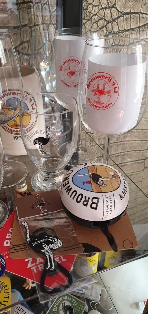 Verzameling Brouwerij ,t ij Amstedam Bier, Ophalen of Verzenden, Zo goed als nieuw, Glas of Glazen, Overige merken