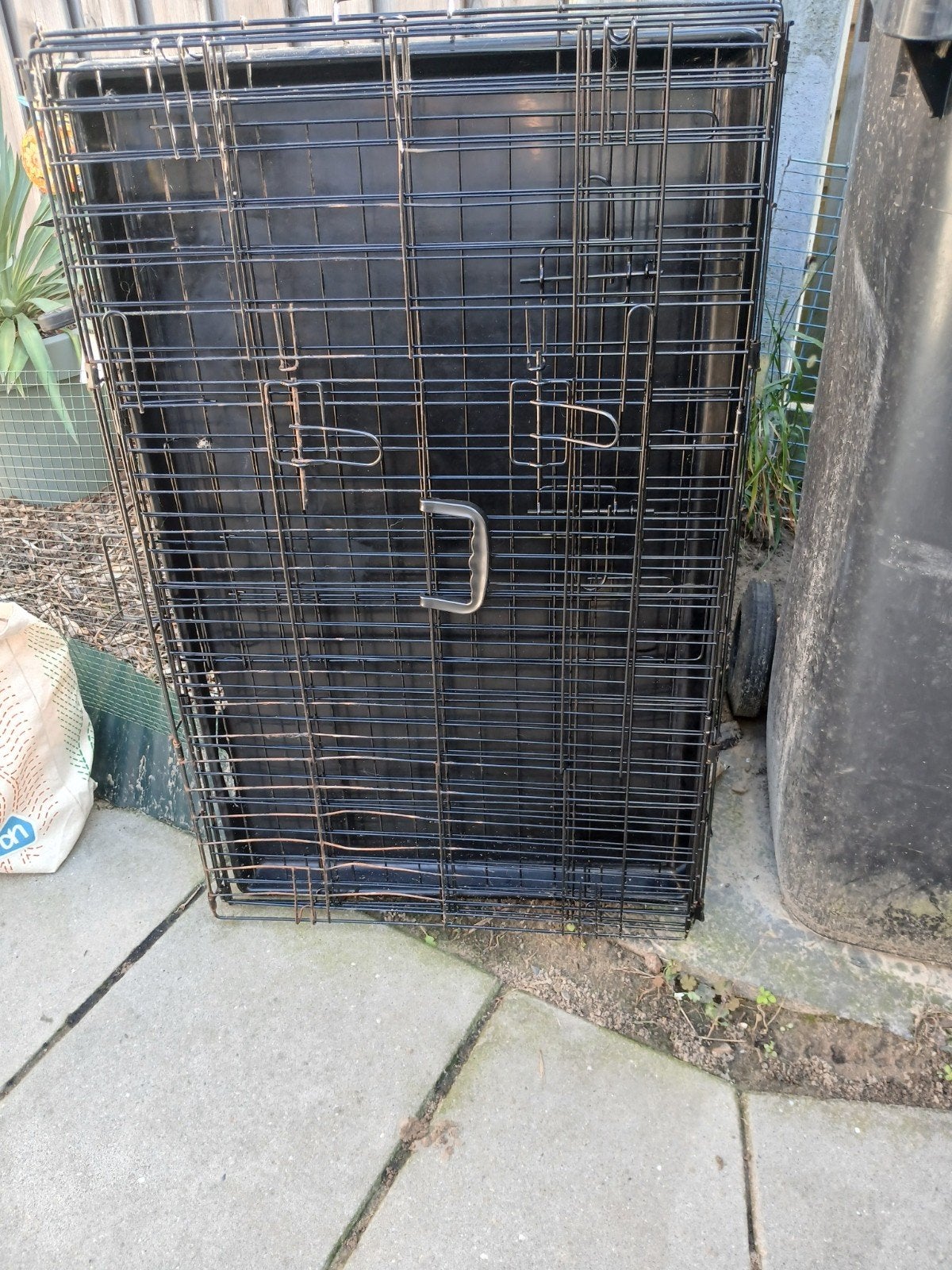 Gratis hondenbench, Ophalen, Gebruikt