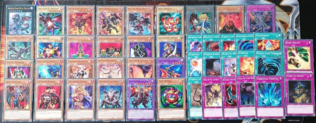 Joey Wheeler's Red-Eyes Black Dragon Deck - Yu-Gi-Oh, Ophalen of Verzenden, Zo goed als nieuw, Meerdere kaarten, Foil
